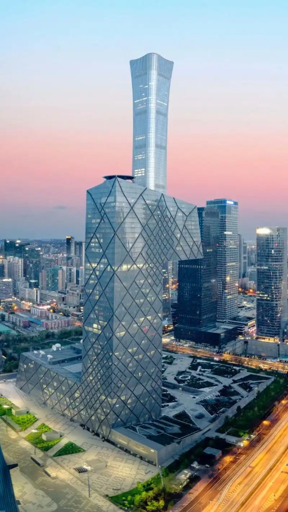 北京市 CBD 区位示意图